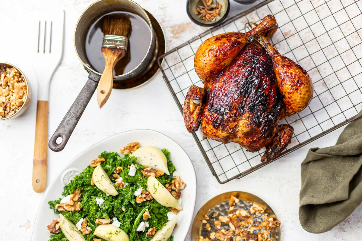Honey and Mannabrew Espresso BBQ Chicken