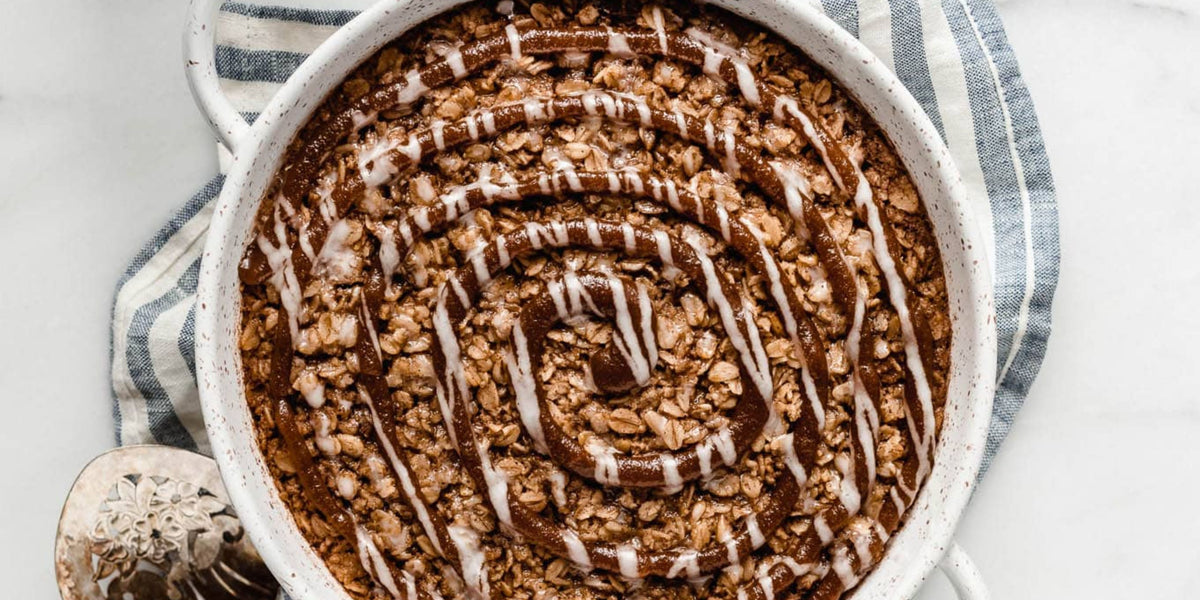 MannaBrew Donut-Style Baked Oats