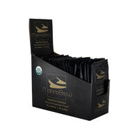 MannaBrew - Mesquite seedpod "coffee" - 20 Single Sachets - Display Carton - Makes 20 cups