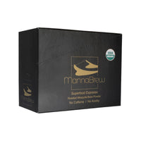 MannaBrew - Mesquite seedpod "coffee" - 20 Single Sachets - Display Carton - Makes 20 cups