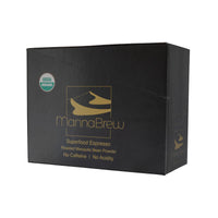 MannaBrew - Mesquite seedpod "coffee" - 20 Single Sachets - Display Carton - Makes 20 cups