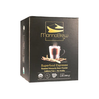 MannaBrew - Mesquite seedpod "coffee" – 2.2 lbs (998g) Box - Makes 125 Cups